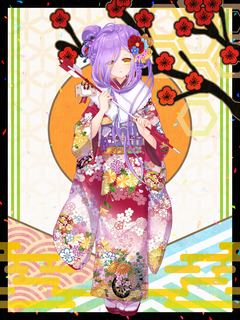 アルパカ謹賀新年キャラクターイラスト（フル）2021