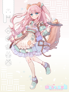 四月カフェ狂想曲 キャラクターイラスト（フル）