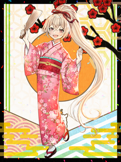 アルパカ謹賀新年キャラクターイラスト（フル）2021