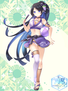 キャラクター水着＆浴衣イラスト（フル）2024