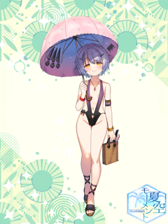 キャラクター水着＆浴衣イラスト（フル）2024