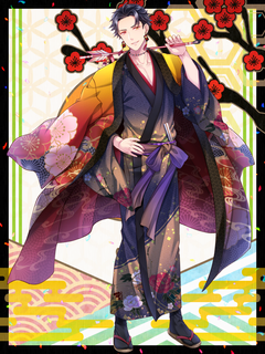 アルパカ謹賀新年キャラクターイラスト（フル）2021