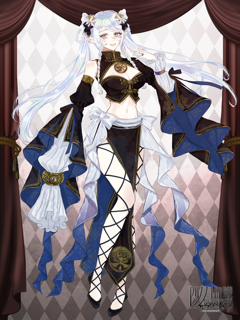 四ノ月血戦 キャラクターイラスト（フル）