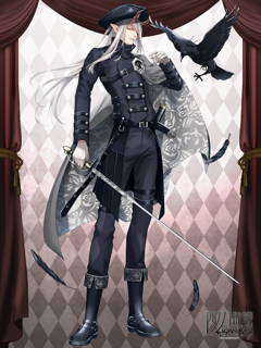四ノ月血戦 キャラクターイラスト（フル）