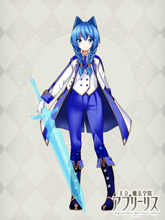 王立アプリーリス魔法学院 キャラクターイラスト（フル）
