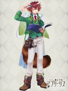 王立アプリーリス魔法学院 キャラクターイラスト（フル）