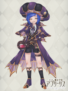 王立アプリーリス魔法学院 キャラクターイラスト（フル）