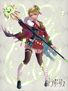 王立アプリーリス魔法学院 キャラクターイラスト（フル）