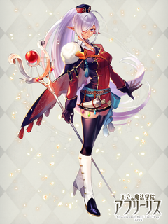 王立アプリーリス魔法学院 キャラクターイラスト（フル）