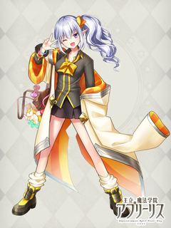 王立アプリーリス魔法学院 キャラクターイラスト（フル）