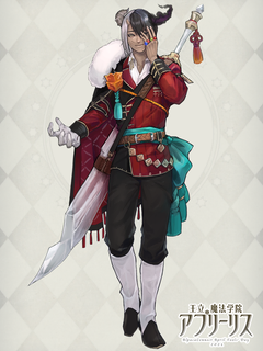 王立アプリーリス魔法学院 キャラクターイラスト（フル）