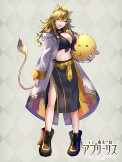 王立アプリーリス魔法学院 キャラクターイラスト（フル）