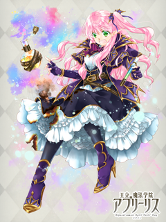 王立アプリーリス魔法学院 キャラクターイラスト（フル）