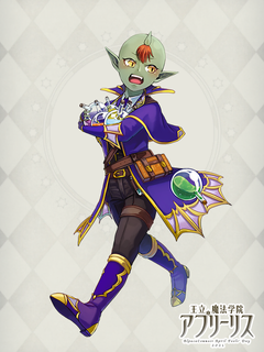 王立アプリーリス魔法学院 キャラクターイラスト（フル）