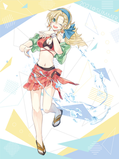キャラクター水着イラスト（フル）2021