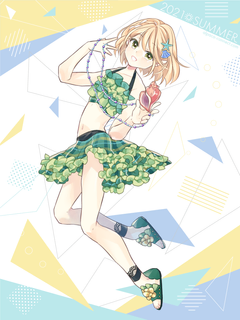 キャラクター水着イラスト（フル）2021