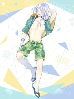 キャラクター水着イラスト（フル）2021
