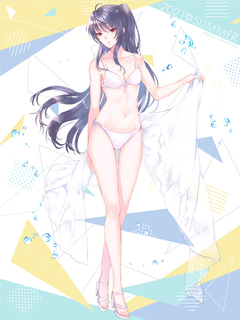 キャラクター水着イラスト（フル）2021