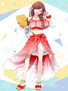 キャラクター水着イラスト（フル）2021