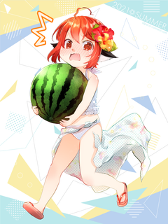 キャラクター水着イラスト（フル）2021