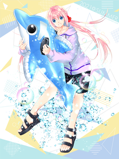 キャラクター水着イラスト（フル）2021