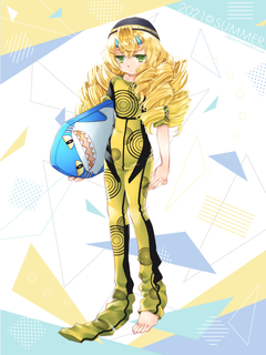 キャラクター水着イラスト（フル）2021