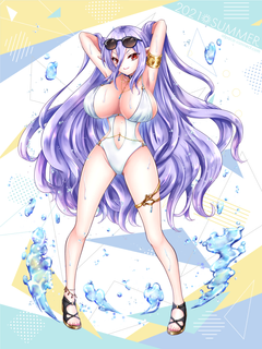 キャラクター水着イラスト（フル）2021