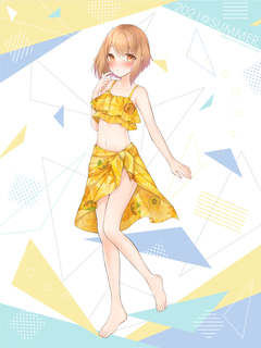 キャラクター水着イラスト（フル）2021