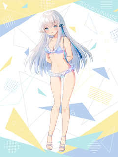 キャラクター水着イラスト（フル）2021