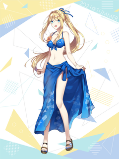 キャラクター水着イラスト（フル）2021