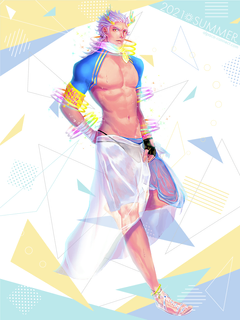 キャラクター水着イラスト（フル）2021