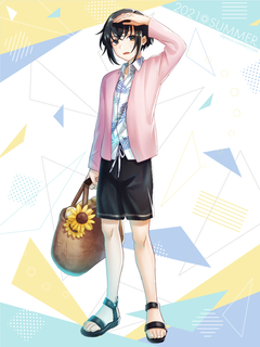 キャラクター水着イラスト（フル）2021