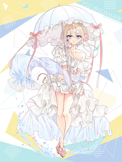 キャラクター水着イラスト（フル）2021