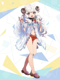 キャラクター水着イラスト（フル）2021