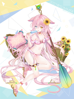 キャラクター水着イラスト（フル）2021