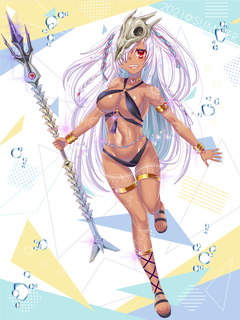 キャラクター水着イラスト（フル）2021