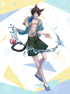 キャラクター水着イラスト（フル）2021