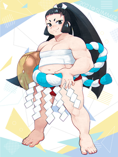 キャラクター水着イラスト（フル）2021