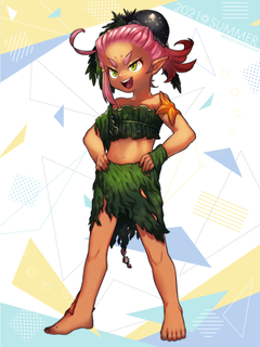 キャラクター水着イラスト（フル）2021