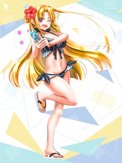 キャラクター水着イラスト（フル）2021