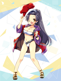 キャラクター水着イラスト（フル）2021
