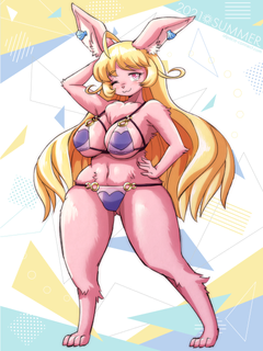 キャラクター水着イラスト（フル）2021