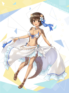 キャラクター水着イラスト（フル）2021