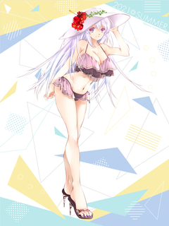 キャラクター水着イラスト（フル）2021