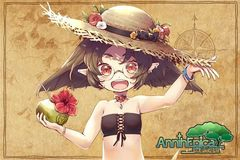 ポピー水着（ハーフ）
