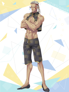 キャラクター水着イラスト（フル）2021