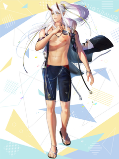 キャラクター水着イラスト（フル）2021