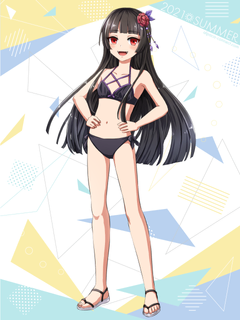 キャラクター水着イラスト（フル）2021