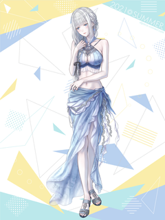 キャラクター水着イラスト（フル）2021