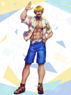 キャラクター水着イラスト（フル）2021